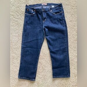 Vintage Judy Blue Dark Blue Ankle Jeans Size 7. Made in USA